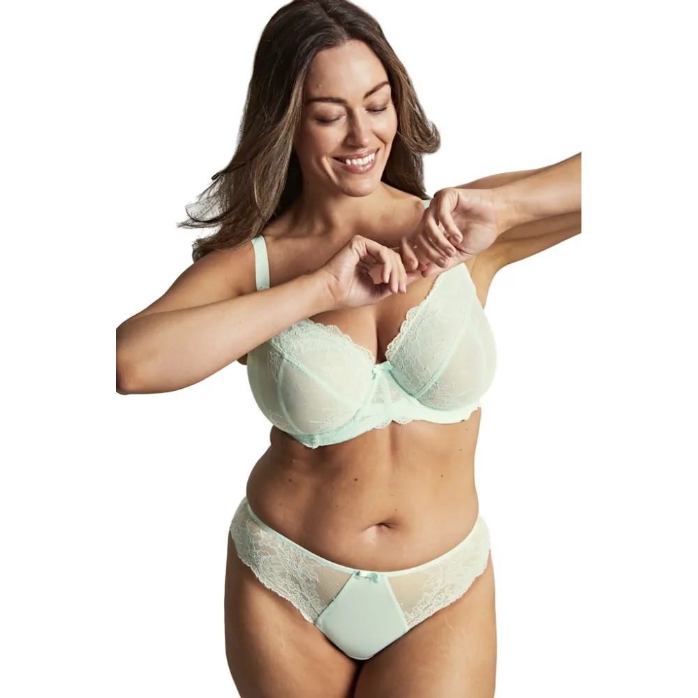 Panache Ana mint green soft biustonosz plunge
