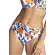 Panache Sicily print figi midi marszczone do stroju kąpielowego