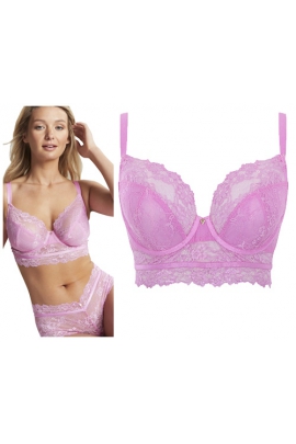 Cleo by Panache Selena wild rose longline biustonosz soft