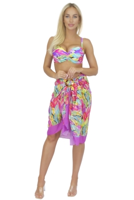 Self D95CH1 32 liście w centki pareo plażowe