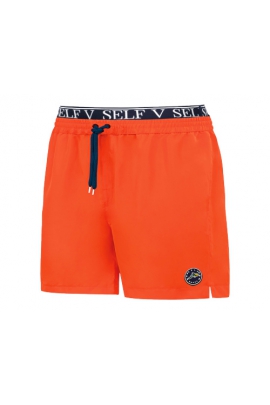 Self SM25 26 Summer Shorts neon pomarańcz męskie