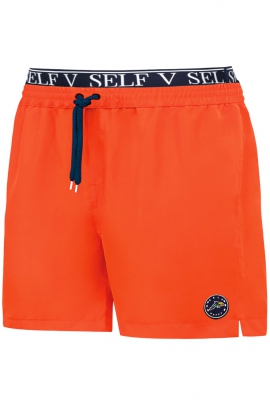 Self SM25 26 Summer Shorts neon pomarańcz męskie