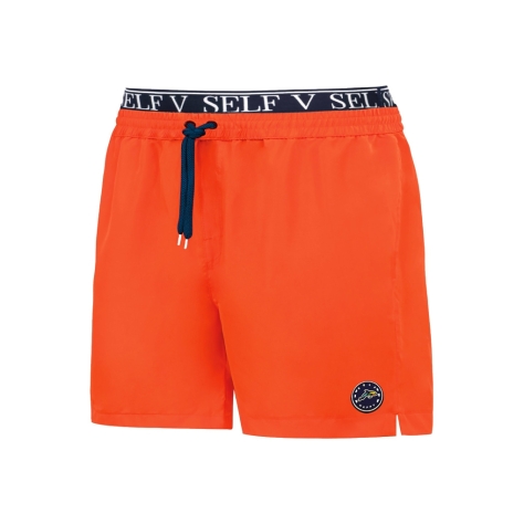 Self SM25 26 Summer Shorts neon pomarańcz męskie