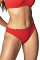 Panache Spirit Rossa red figi klasyczne majtki do stroju kąpielowego