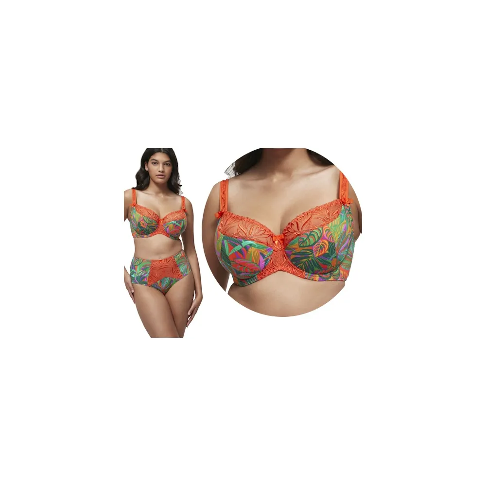 Dalia Paprika pomarańcz K24 biustonosz semi-soft