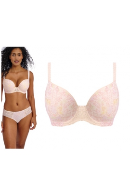 Freya Daydreaming peach blossom deco biustonosz moulded plunge