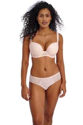 Freya Daydreaming peach blossom deco biustonosz moulded plunge