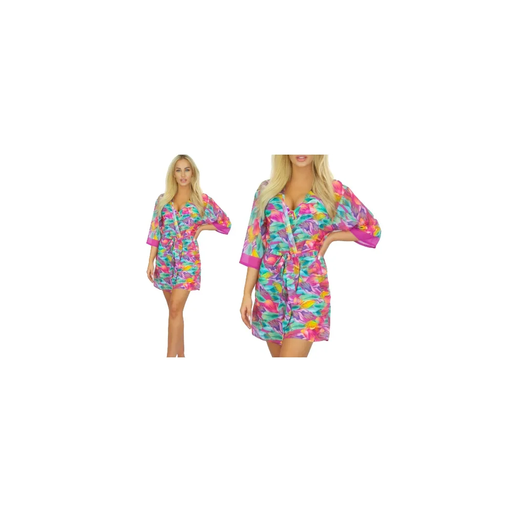 Self 24 D80SZ 30 kaftan pastel liście