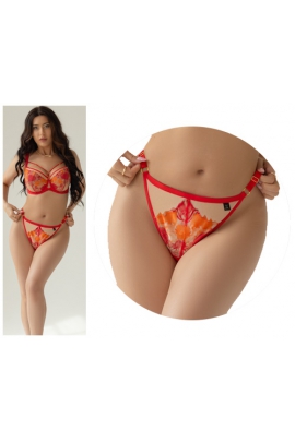 KrisLine Sweetheart red stringi bikini