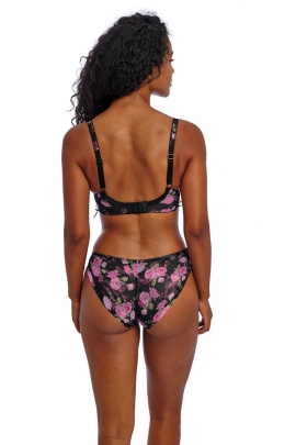 Freya Rose Blossom black rose biustonosz soft plunge