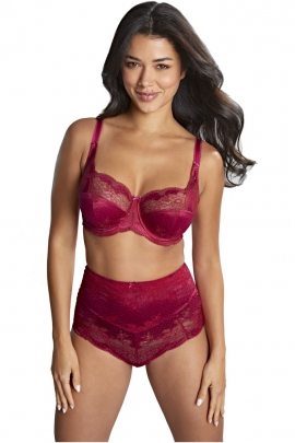 Panache Clara orchid/red biustonosz soft na fiszbinach