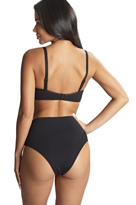 Panache Spirit Black bandeau biustonosz do stroju kąpielowego