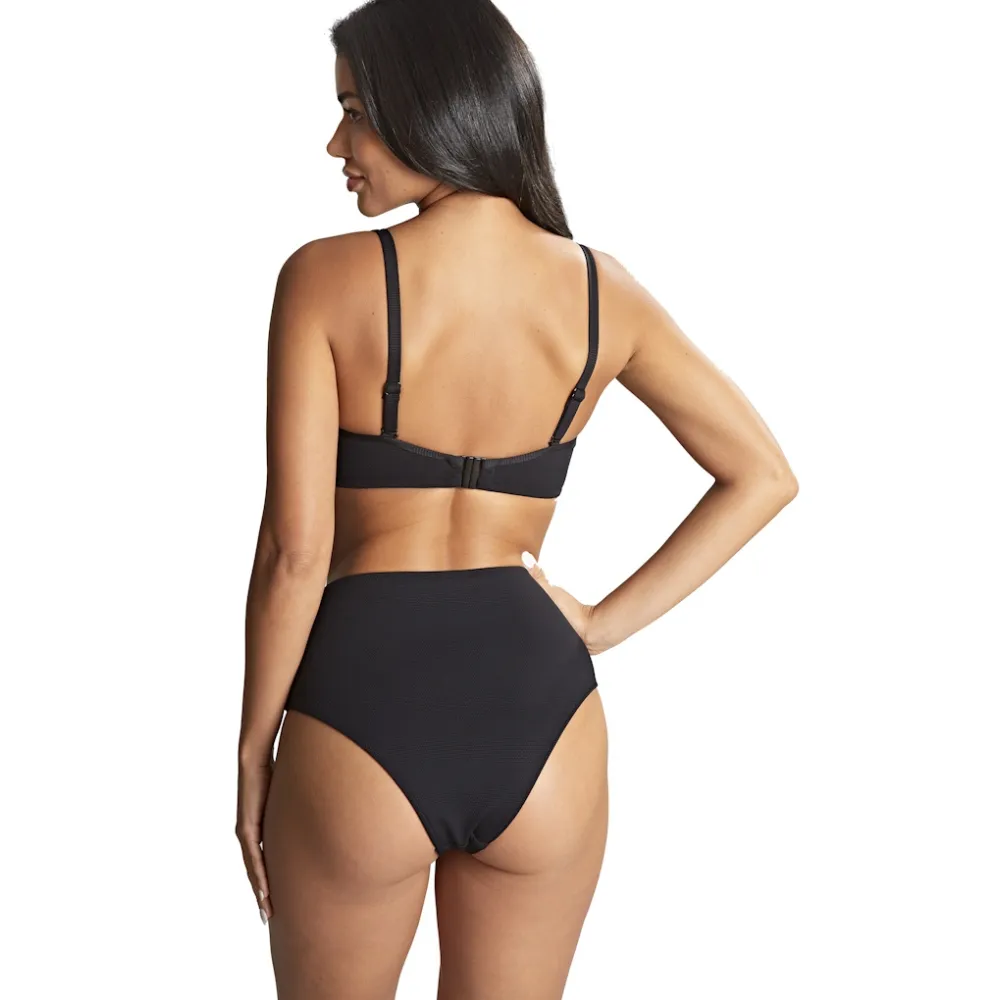 Panache Spirit Black bandeau biustonosz do stroju kąpielowego
