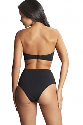 Panache Spirit Black bandeau biustonosz do stroju kąpielowego