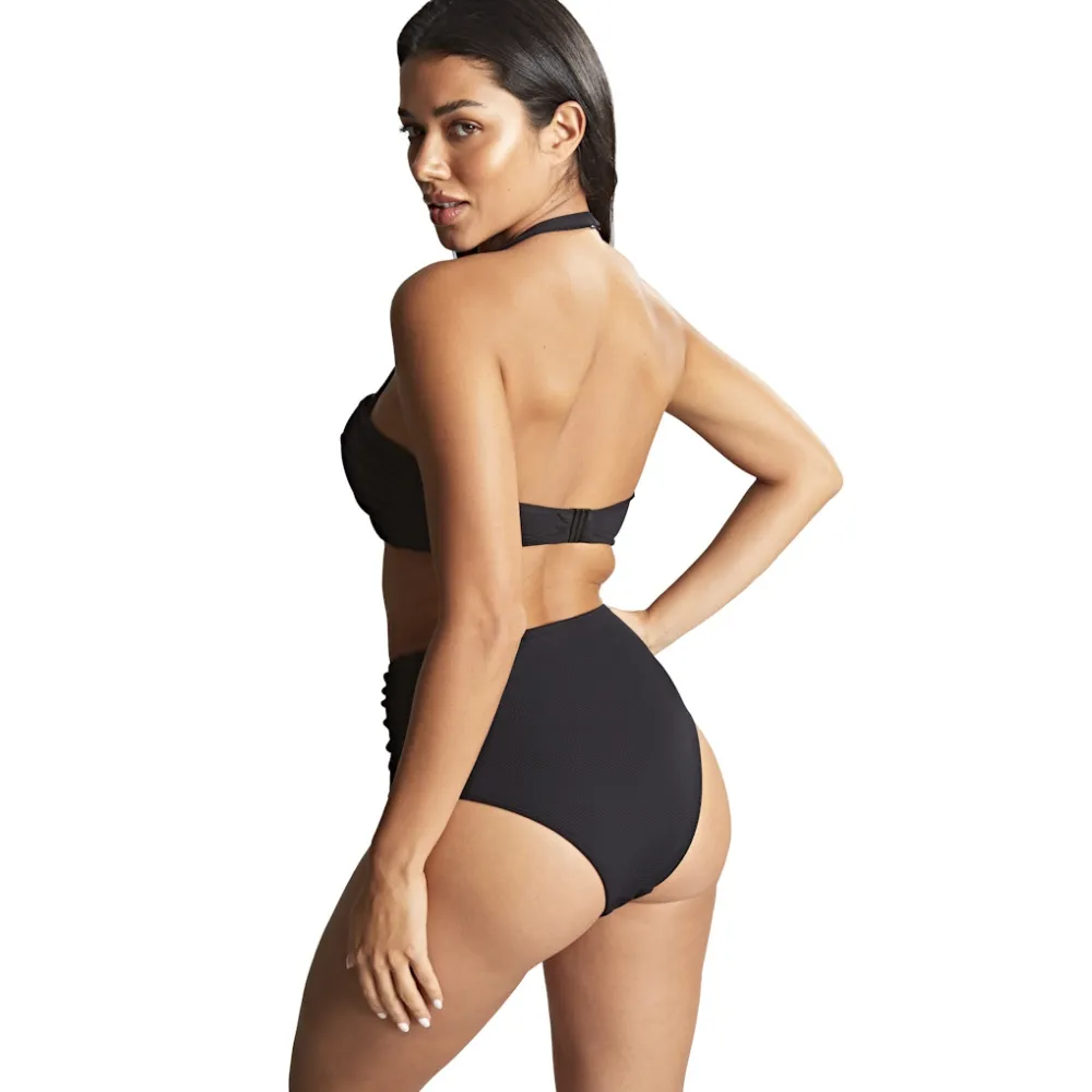 Panache Spirit black brazilian high waist majtki do stroju kąpielowego