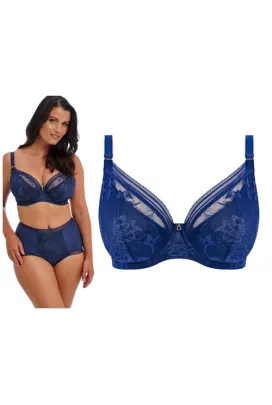 Fantasie Fusion lace granat padded biustonosz plunge