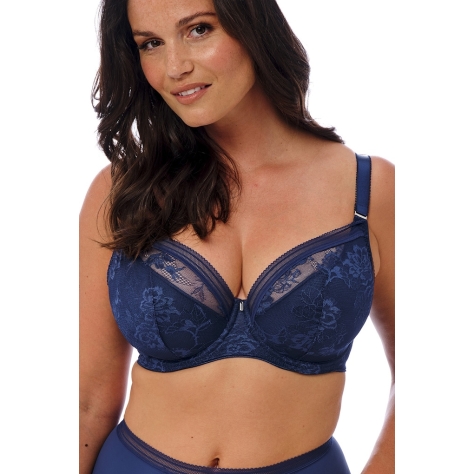 Fantasie Fusion lace granat padded biustonosz plunge