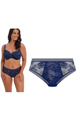 Fantasie Fusion lace granat figi klasyczne