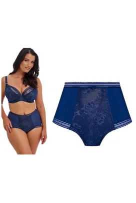 Fantasie Fusion lace granat figi wysokie