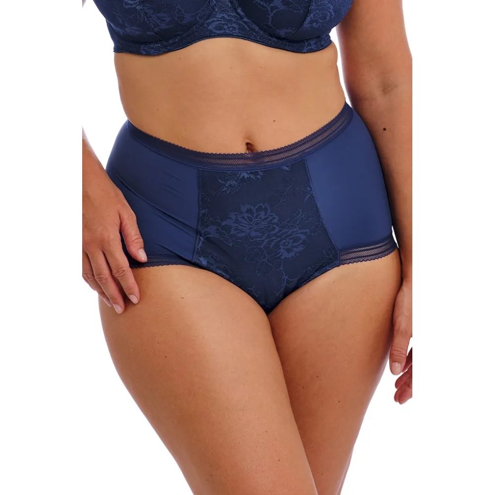 Fantasie Fusion lace granat figi wysokie