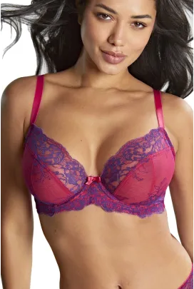 Panache Ana orchid indigo soft biustonosz  plunge