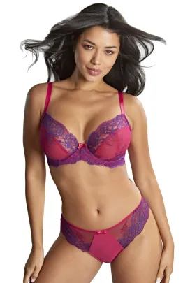 Panache Ana orchid indigo soft biustonosz  plunge