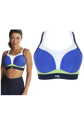 Panache Sport blue biustonosz sportowy bez fiszbin