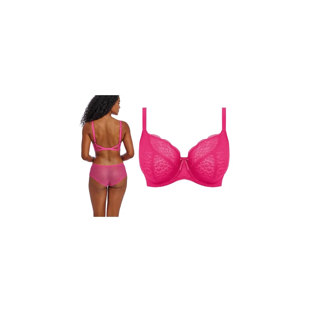 Freya Fancies hot pink plunge biustonosz soft