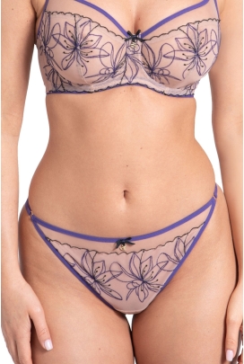 Samanta Harper C300 purpurowy stringi