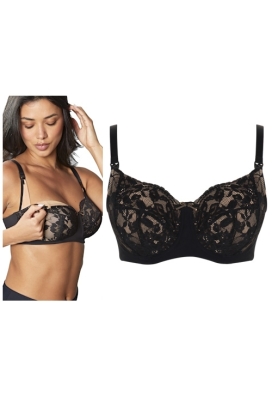 Biustonosz Panache Ada nursing black/latte