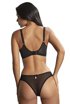 Panache Meadow black plunge biustonosz soft