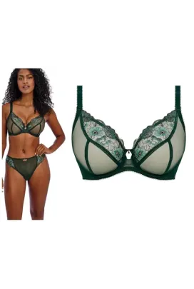 Freya Loveland deep emerald biustonosz soft plunge