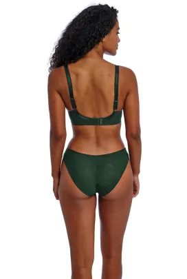 Freya Loveland deep emerald biustonosz soft plunge