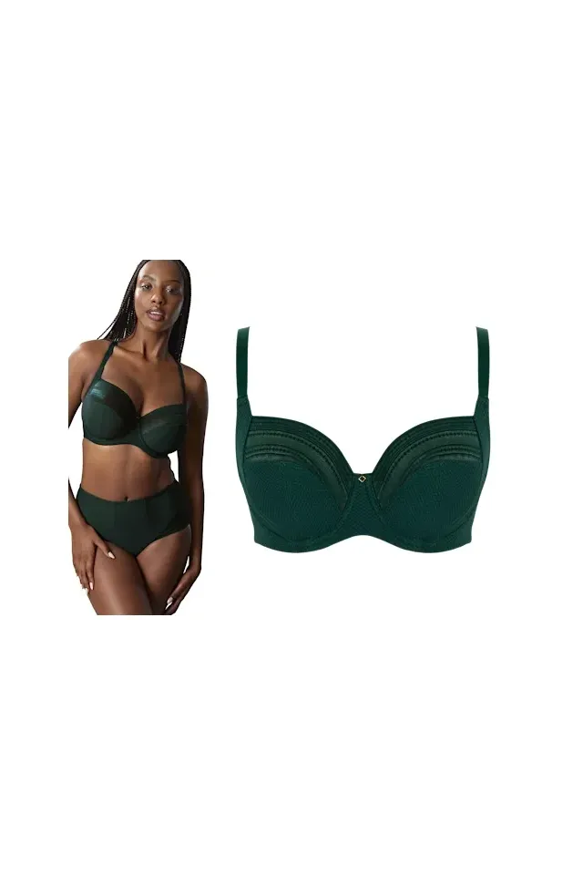 Panache Serene dark green biustonosz full cup soft