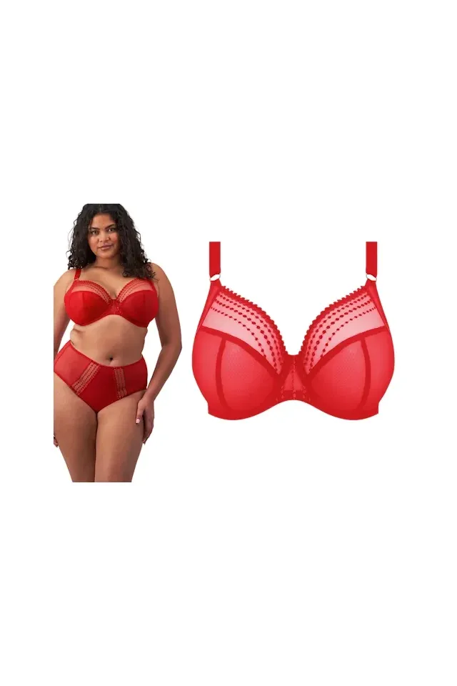 Elomi Matilda haute red biustonosz soft plunge