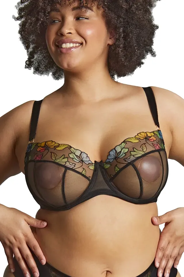 Sculptresse by Panache Eden black biustonosz soft