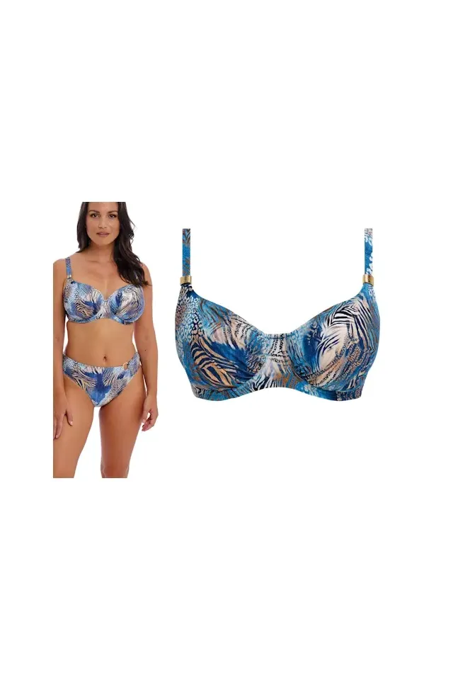 Fantasie Seraya Sands denim full cup biustonosz miękki do stroju kąpielowego