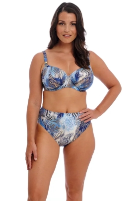 Fantasie Seraya Sands denim figi wysokie do stroju kąpielowego
