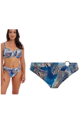 Fantasie Seraya Sands denim figi mid rise do stroju kąpielowego