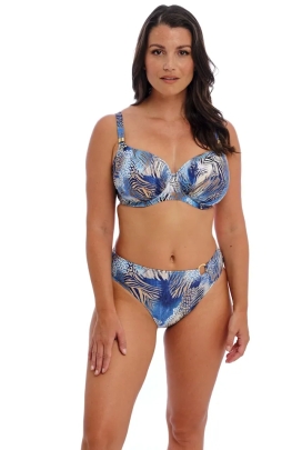 Fantasie Seraya Sands denim figi mid rise do stroju kąpielowego