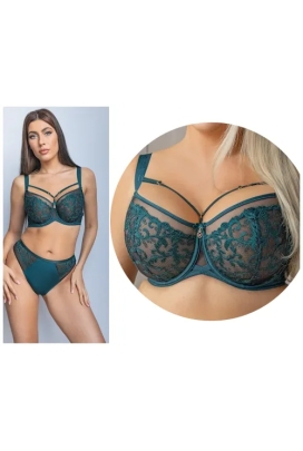 KrisLine Palazzo emerald half-cup biustonosz soft