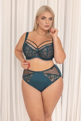 KrisLine Palazzo emerald half-cup biustonosz soft