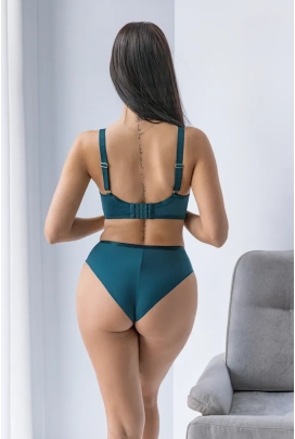 KrisLine Palazzo emerald half-cup biustonosz soft