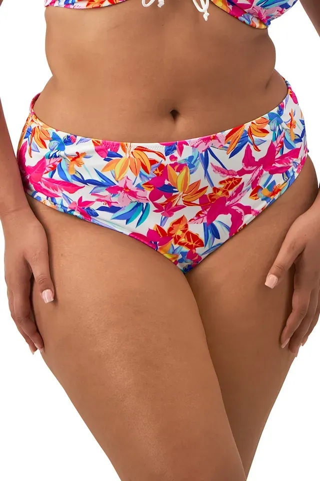 Elomi Savaneta white figi midi do stroju kąpielowego