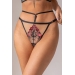 KrisLine Flamenco black stringo-szorty