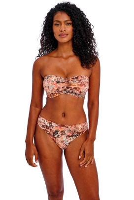 Freya Desert Cat sunset bandeau biustonosz do stroju kąpielowego