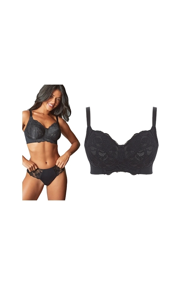 Panache Rocha black biustonosz bez fiszbin soft