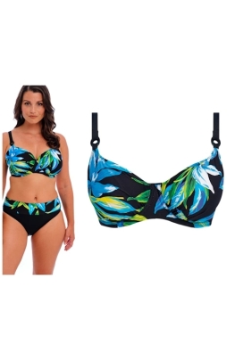 Fantasie Talm Beach black full cup soft biustonosz do stroju kąpielowego