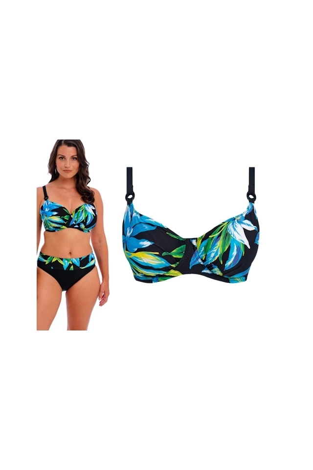 Fantasie Talm Beach black full cup soft biustonosz do stroju kąpielowego