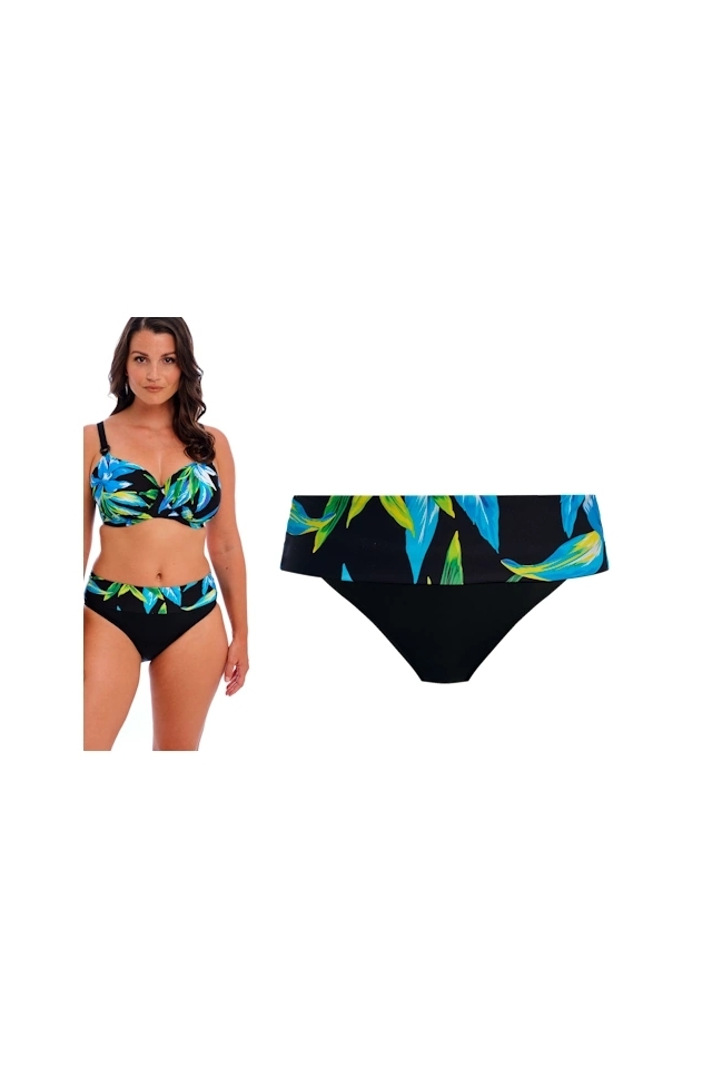 Fantasie Talm Beach black figi bikini wywijane do stroju kąpielowego